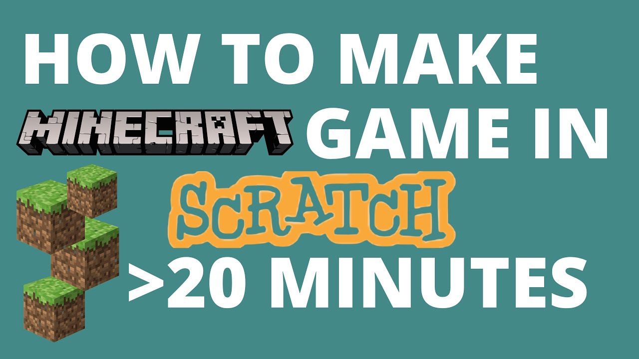 Minecraft in SCRATCH. Easy 2D Block Game! - YouTube