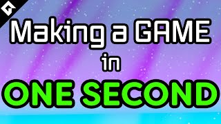Making a game in ONE SECOND!!! screenshot 5