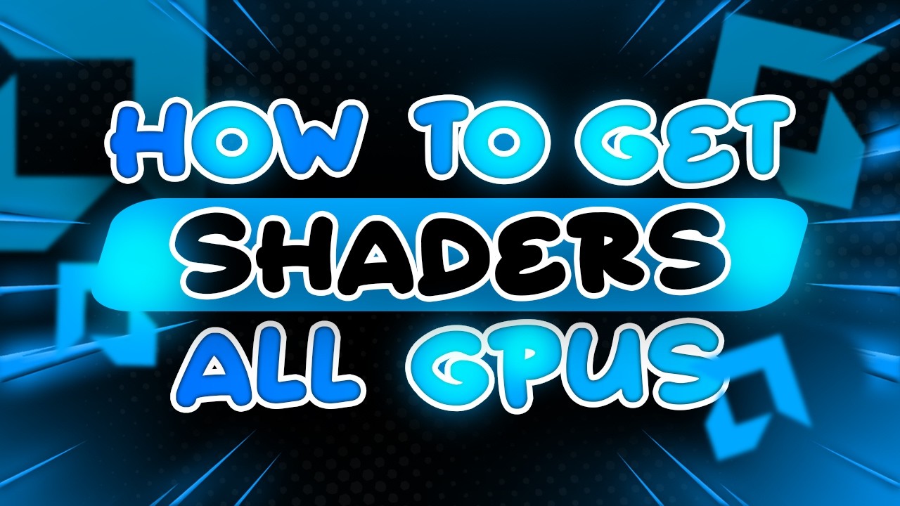 HOW TO GET SHADERS ON ROBLOX (AMD, NVIDIA & INTEL)