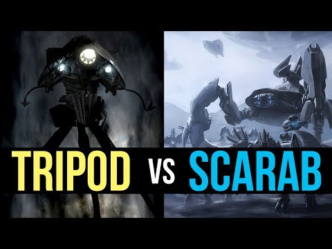 Scarab (Halo) vs Tripod (War of the Worlds)  | Sci-Fi Who Would Win