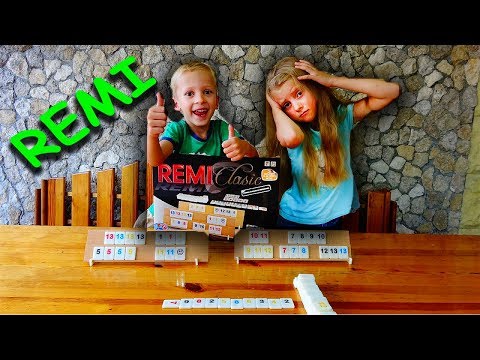 Cum se joaca Remi Clasic pe tabla pentru copii 🚸 Regulile jocului rummy (rummikub) | Joc table