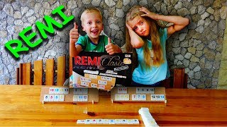 Cum se joaca Remi Clasic pe tabla pentru copii 🚸 Regulile jocului rummy (rummikub) | Joc table