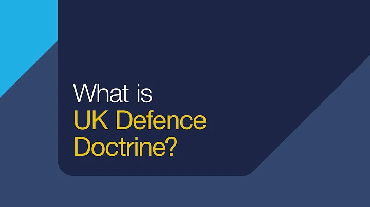 What is UK Defence Doctrine?