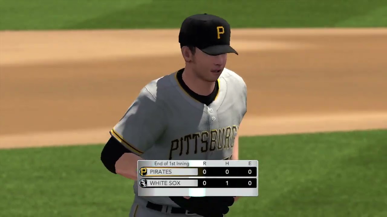 Major League Baseball 2K10 Gameplay - Pittsburgh Pirates vs Chicago White Sox