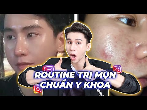 ROUTINE TRỊ MỤN 1 THÁNG CHUẨN Y KHOA ! MỜ THÂM - TRỊ MỤN - SÁNG DA TẤT CẢ TRONG MỘT ! @1M88