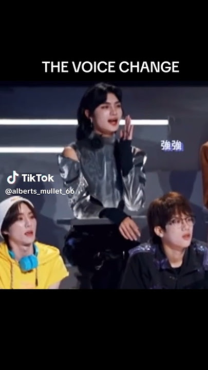 Albert asia super young shout with his girly voice and drasmatically change to manly voice