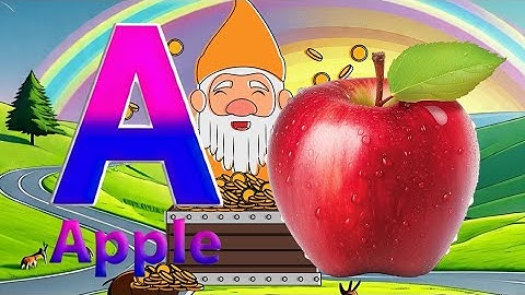 Phonics Song 2 with TWO Words in 3D - A For Airplane - ABC Alphabet Songs With Sound for Children506
