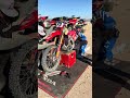 Pit Stop During the Moto Race!