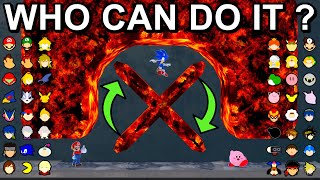 Who Can Take A Round In The Lava Cross ? - Super Smash Bros. Ultimate