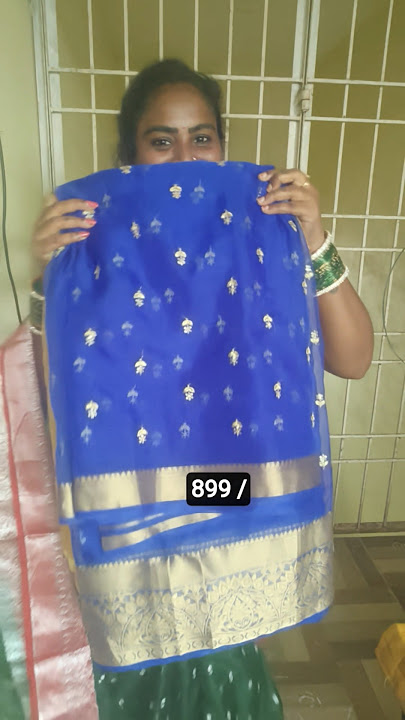 all colours available in same fabric .#saree #fabrics