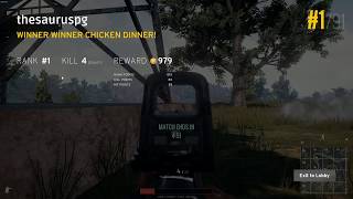 PUBG SEASON 1 GAMEPLAY FIRST WIN (Throwback) - PUBG Battle Royale