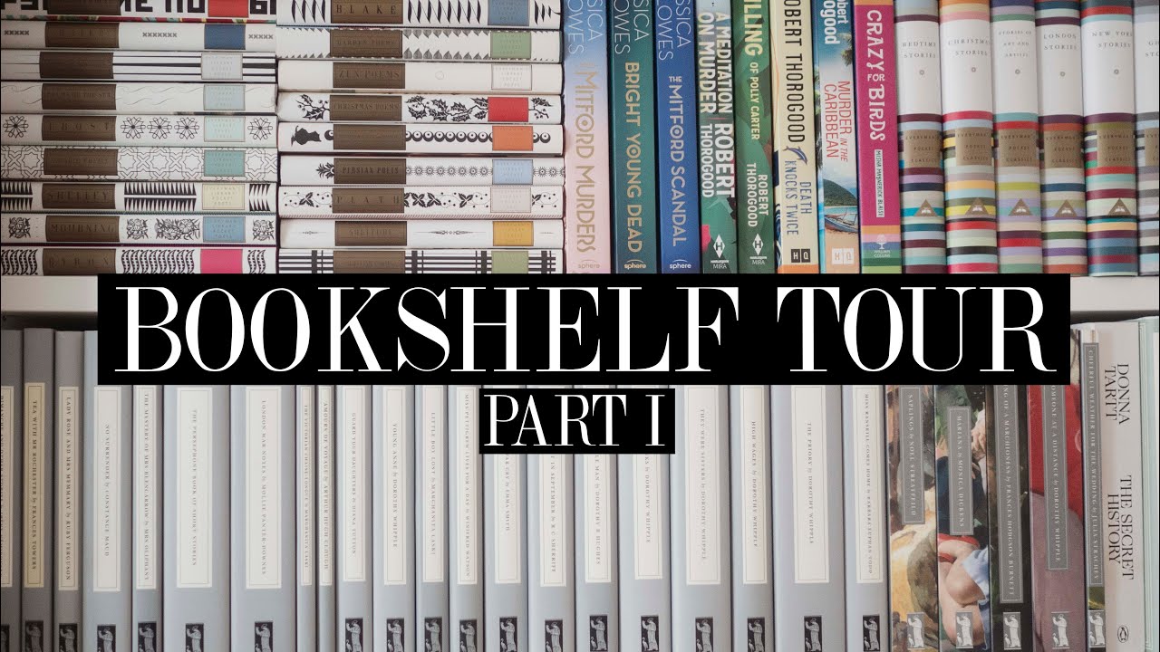 Bookshelf Tour Part I 🖤 | The Book Castle | 2022