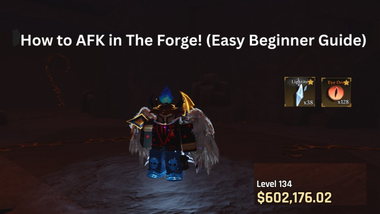 How to AFK The Forge 24/7 Without Getting Kicked! COMPLETE Beginner-to-Pro Guide ( Safe&easy)