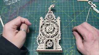 Unlocking the Mystery of UGEARS' Old Clock Tower - Build and Review!