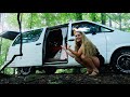 FIRST TIME SLEEPING OVERNIGHT IN MY VAN - SOLO FEMALE VAN LIFE