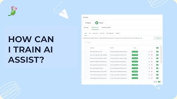 How can I train AI Assist