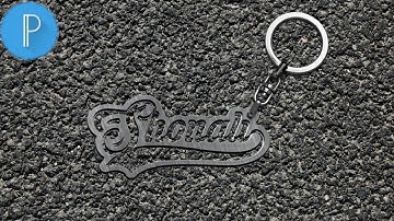How To Create Key Chain Name Text In PixelLab 2021 In Hindi