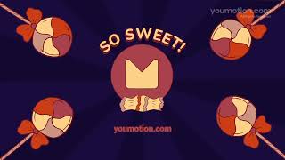 Free Sweet Morphing Logo - Candy & Cake Reveal (Ae, Pr, Dr, FCPX)
