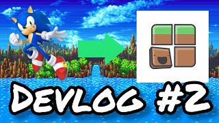 Creating my Sonic Game in PGD devlog #2
