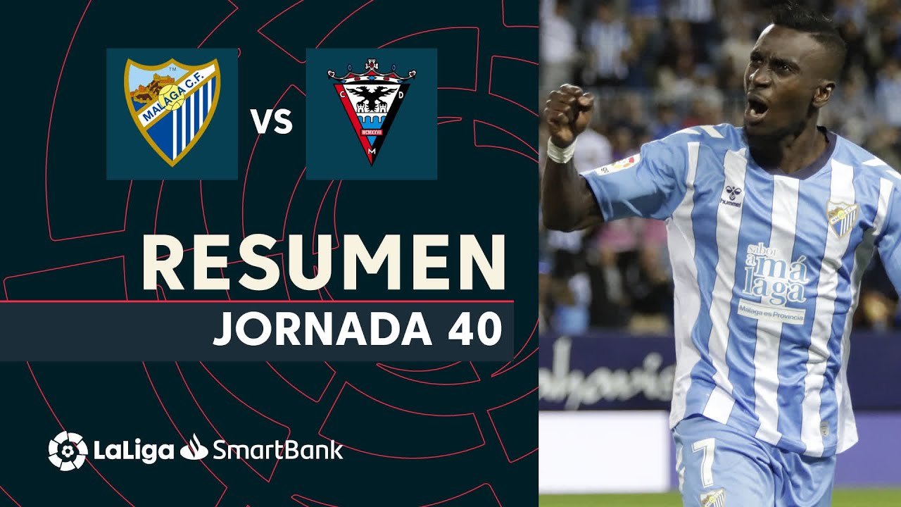 Resumen de Málaga CF vs CD Mirandés (2-0)