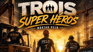 🏗️🔥 TROIS SUPER HÉROS 🔥🏗️ #chantiers #travaux #btp #travauxpublics #maçonnerie