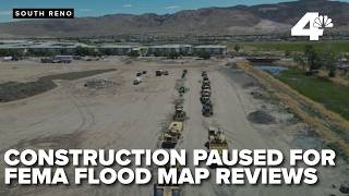 Major construction on hold as FEMA reviews flood maps for Damonte Ranch