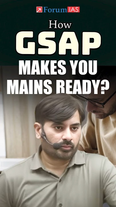 How GSAP Makes You Mains Ready? - Basava Sir