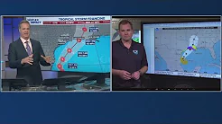 Dr. Michael Brennan speaks with KHOU 11 Chief Meteorologist David Paul about Francine's track thumbnail