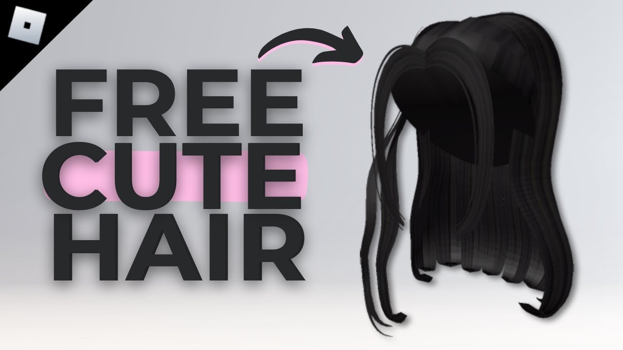 Free black hair - Roblox