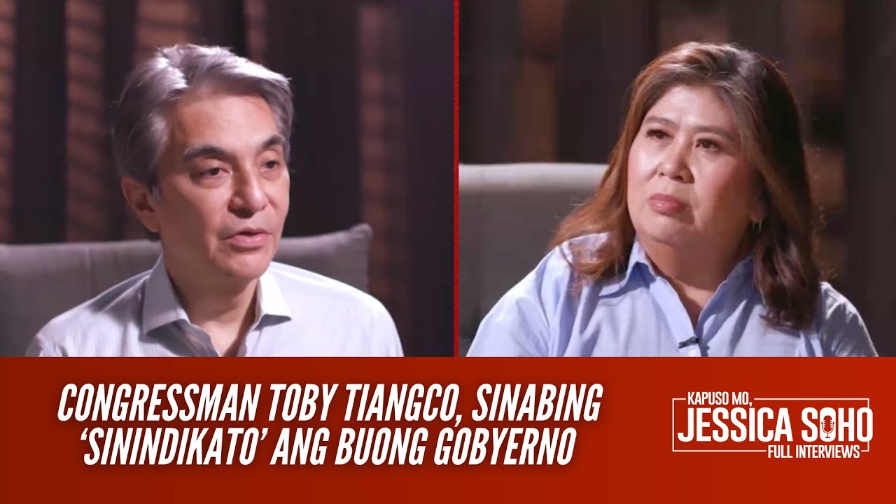 Cong. Tiangco, sinabing ‘sinindikato’ ang buong gobyerno | Kapuso Mo, Jessica Soho Podcast