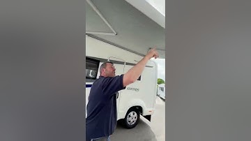 Swift Escape 604 - Awning setup