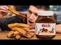 Homemade Churros with Nutella