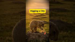This Animal Built a City Under the Grass. 170 Species Moved In. #prairiedog #shorts