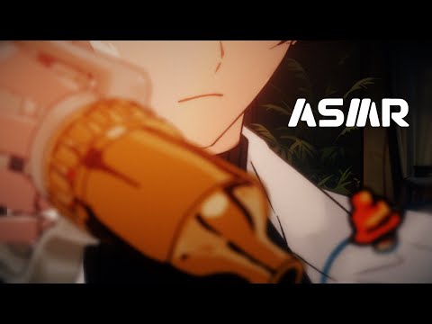 ASMR│ 🌳深い山の中の漢医院 🩺 💉カッピング＆電子灸治療🪔