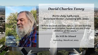 David Charles Taney Funeral - Recording