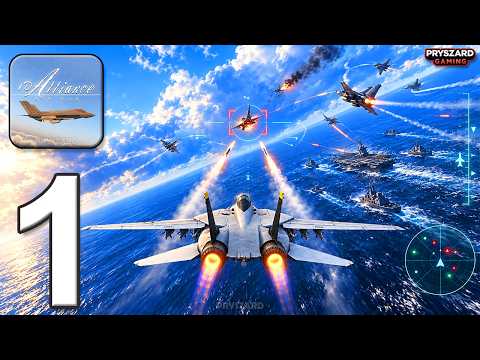 Alliance: Air War - Gameplay Walkthrough Part 1 - Tutorial (iOS, Android)