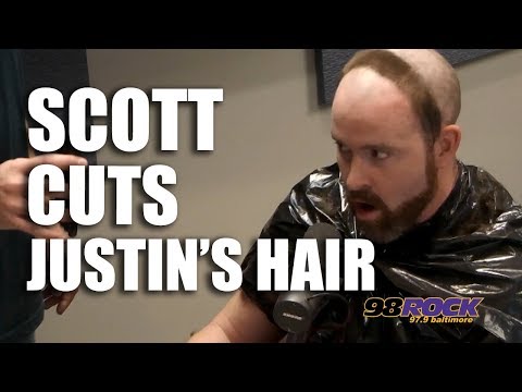 Justin Lost A Bet - Scott Cuts Justin's Hair