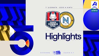 Pirossigeno Cosenza-Napoli Futsal 4-4 | Gol e highlights | 7ª giornata | Serie A KINTO 2025/2026