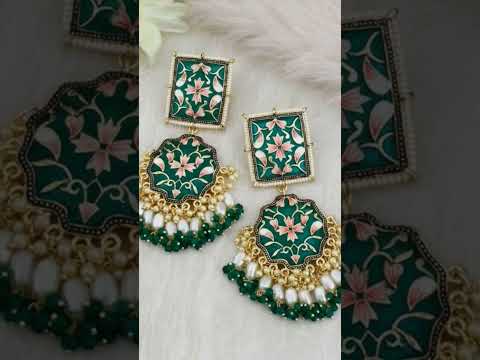 Fancy earrings new design latest collection #fashion #earringsdesign #earringscollection