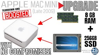 Apple Mac Mini Late 09 Upgrade To 8gb Ram 256gb Ssd Mavericks 10 9 1 Gr Youtube