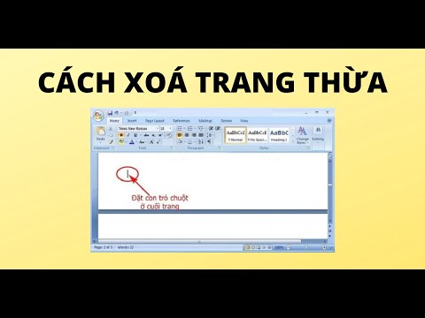 #1 CÁCH XOÁ TRANG THỪA TRONG WORD Mới Nhất