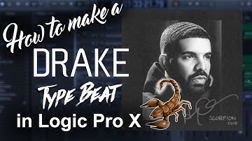 🦂 How to make a Drake type beat in Logic Pro X | 8 out of 10 Remake | Real Sample Hip Hop