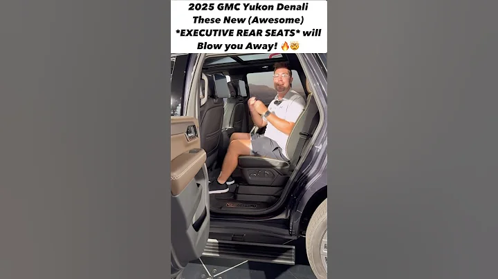 Check out the NEW Executive Seating in the 2025 GMC Yukon Denali Ultimate!