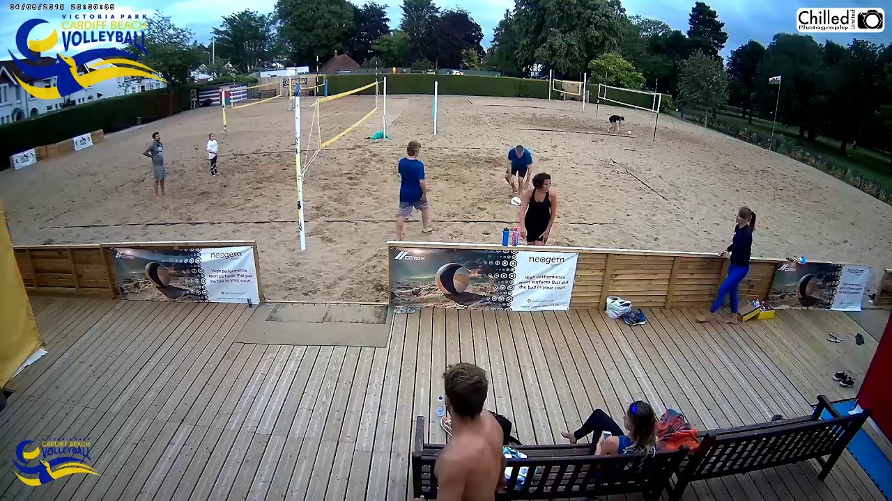 Cardiff Beach VolleyBall Live Stream YouTube