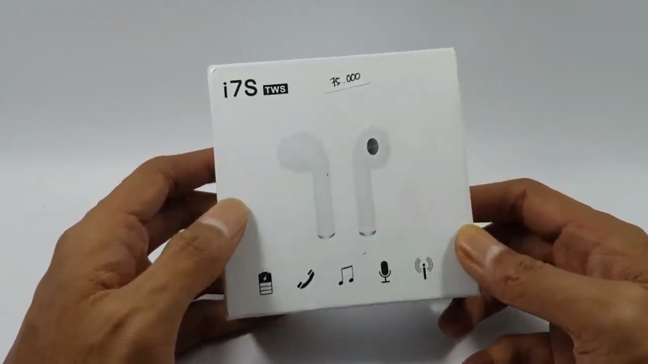 review headset bluetooth i7s tws sekalian promo bosqu YouTube