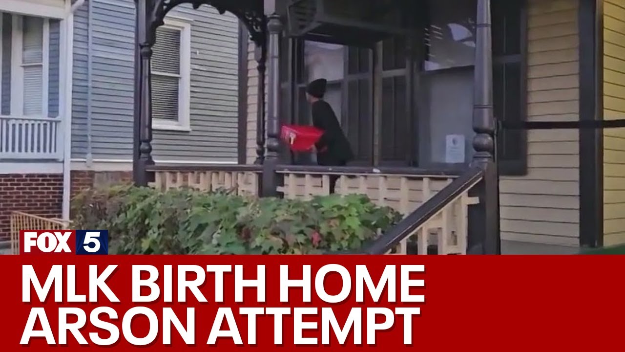 Brothers intervene in MLK birth home attempted arson | FOX 5 News