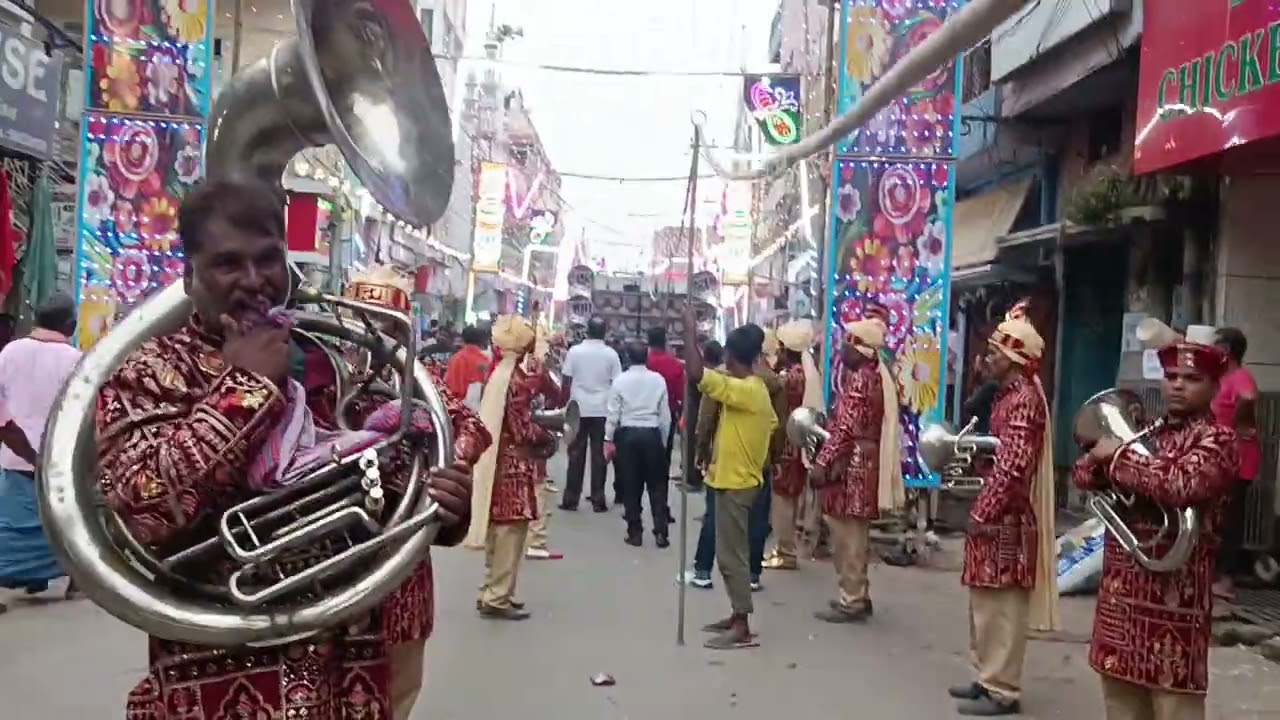 Bhavye Shobha Yatra Kali puja Visarjan🥺 Tekari Road 🙏full procession video🎺✅😮