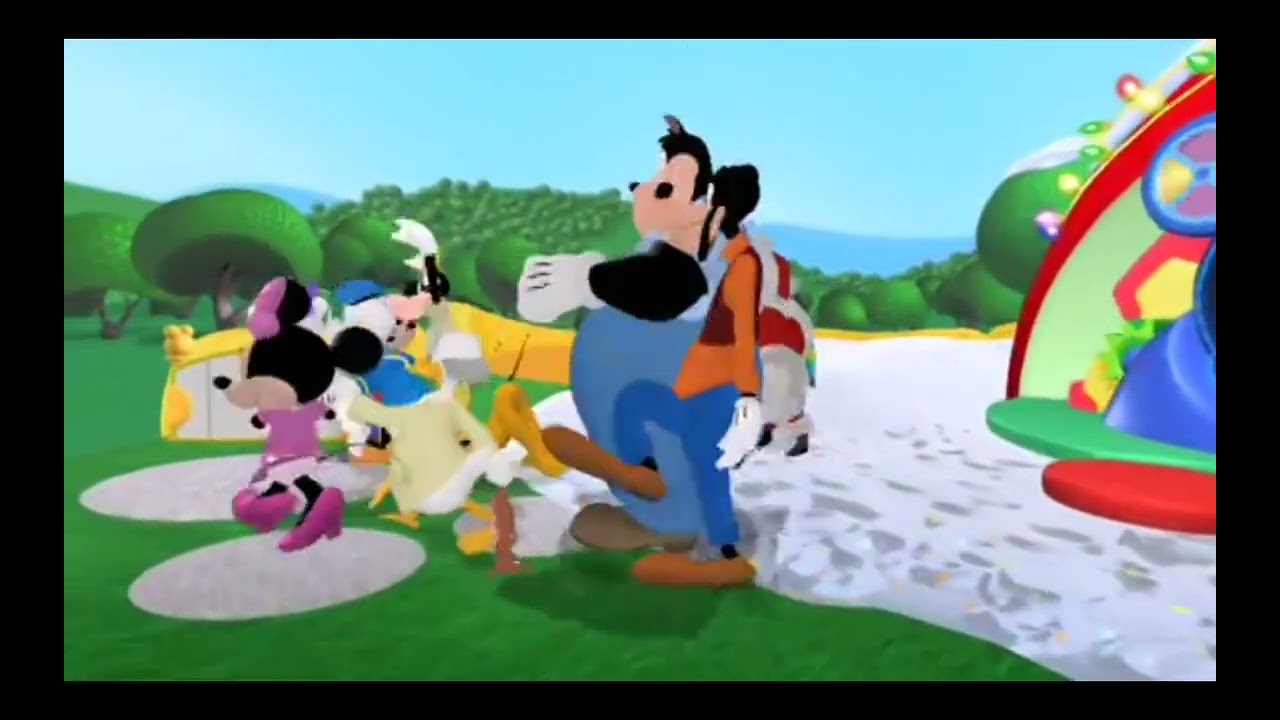 mickey mouse clubhouse choo choo express hot dog dance end credits ...