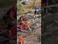 First riders on track for the Polisport Extreme Test. The rocks slabs are so big! #endurogp #enduro