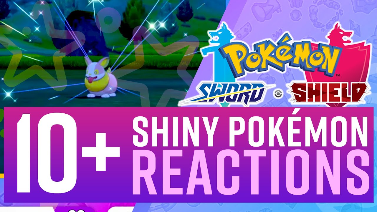 10+ Shiny Pokemon Reactions from Sword & Shield (Max Raids, Masuda, Wild Encounters)